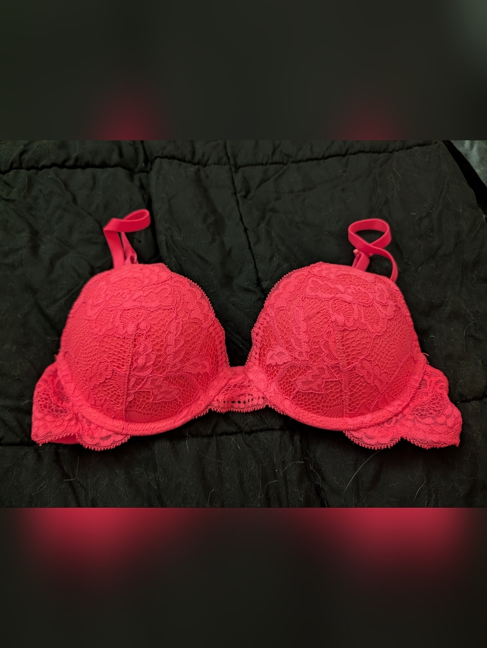 Hot Pink La Senza Push Up Bra Size 32b Perfect Condition Never Worn